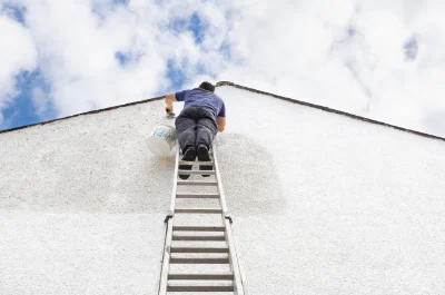 Peinture extérieure à Sainte-Radégonde — façades et ravalement